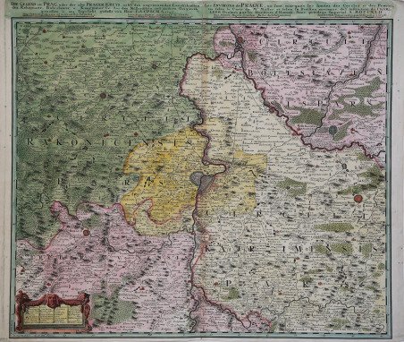 Die Gegend um Prag, oder der alte Prager Kreys…