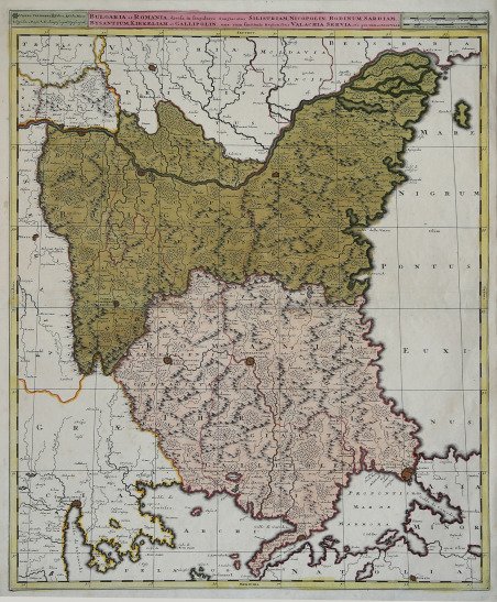 Bulgaria et Romania, divisa in singulares sangiacatus Silistriam, Nicopolin, Bodinum, …