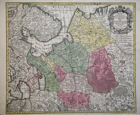 Mappae Imperii Moscovitici pars Septentrionalis adornata…