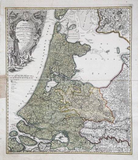 Tabula Comitatus Hollandiae.