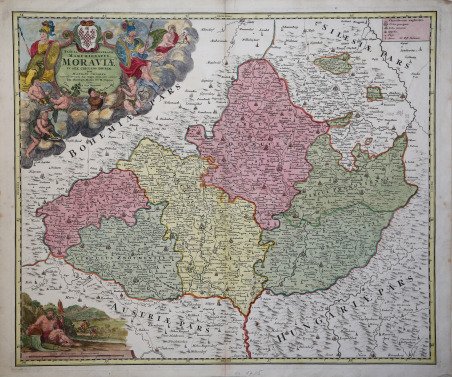 Tabula Generalis Marchionatus Moraviae in Sex Circulos Divisae…