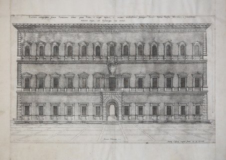 Progetto di Michelangelo per la facciata di Palazzo Farnese