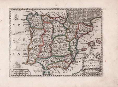 L'Espagne nommée Par les Anciens Grecs Iberia ou Hesperia