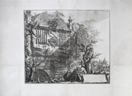 Sepolcro Regio, o Consolare, inciso nella rupe del Monte Albano.