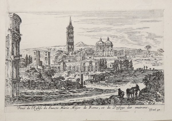 Veuë de l'Eglise de Sancte Marie Major de Rome, et …