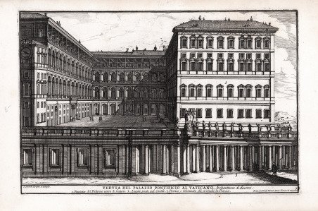 Veduta del Palazzo Pontificio al Vaticano | Immagine principale