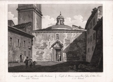 Tempio di Minerva in oggi Chiesa della Madonna della Rotonda …