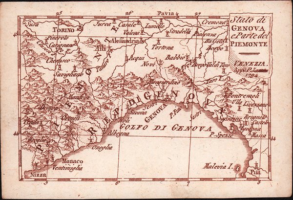 Stato di Genova e Parte del Piemonte