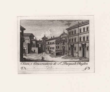 Chiesa, e Conservatorio di S. Pasquale Baylon