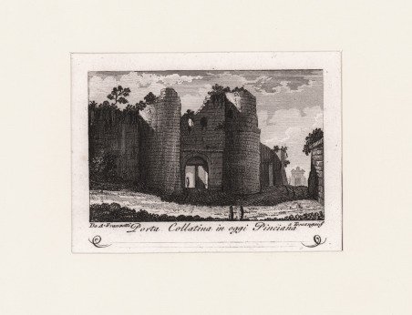 Porta Collatina in oggi Pinciana