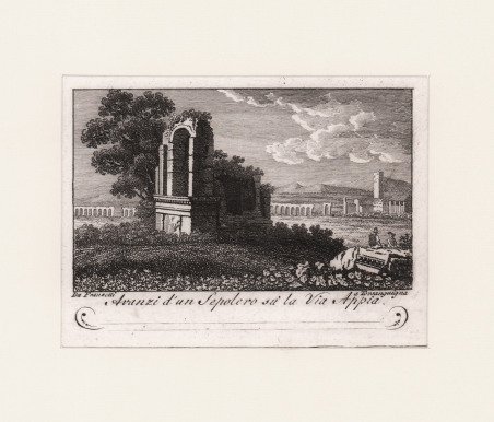 Avanzi d'un Sepolcro su la Via Appia