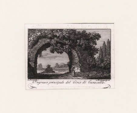 Ingresso principale del Circo di Caracalla