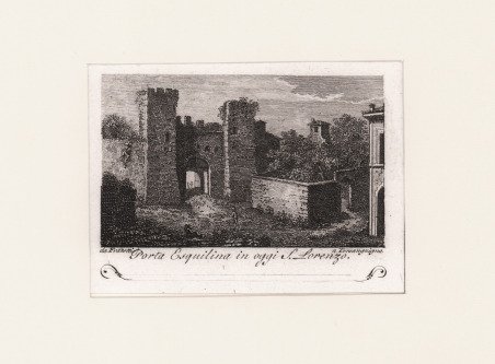 Porta Esquilina in oggi S. Lorenzo