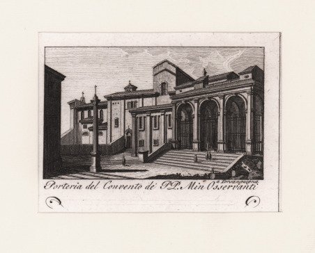 Porteria del Convento dei PP. Min. Osservanti