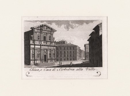 Chiesa, e Casa di S. Andrea alla Valle