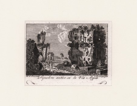 Sepolcro antico su la Via Appia