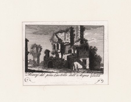 Avanzi del primo Castello dell'Acqua Giulia