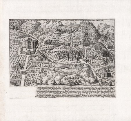 Descriptio Tusculi cum Villis et Palatii ac Templis Recentioribus et …