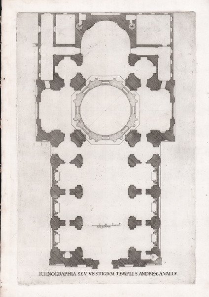 Ichnographia seu Vestigium Templi S. Andreae a Valle