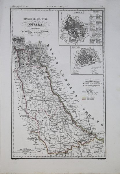 Divisione Militare di Novara - Provincie di Novara e di …