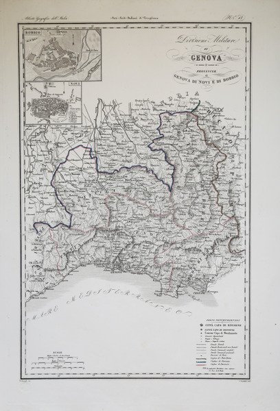 Divisione Militare di Genova - Provincie di Genova di Novi …