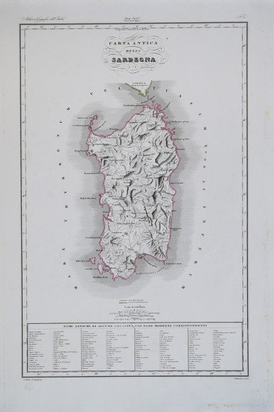 Carta Antica della Sardegna