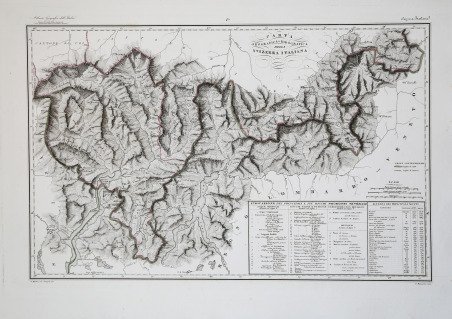Carta Orografica e Idrografica della Svizzera Italiana