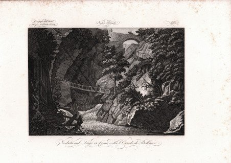 Veduta sul Lago di Como, detta l'Orrido di Bellano