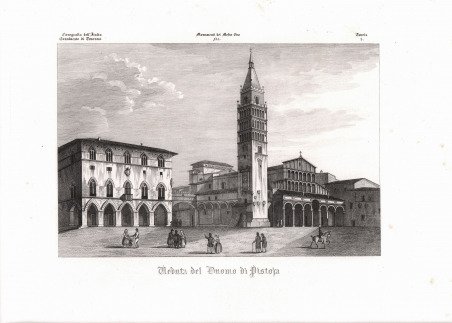 Veduta del Duomo di Pistoia