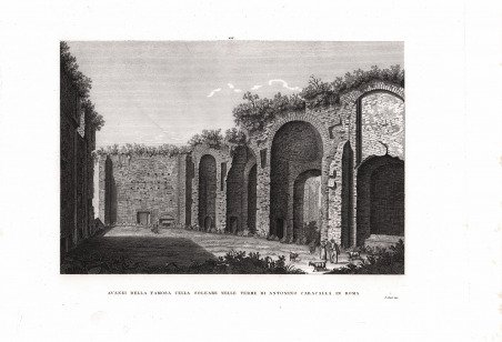 Avanzi della Famosa Cella Soleare nelle Terme di Antonino Caracalla …