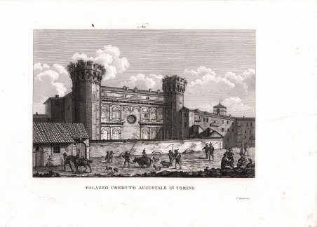 Palazzo creduto Augustale in Torino