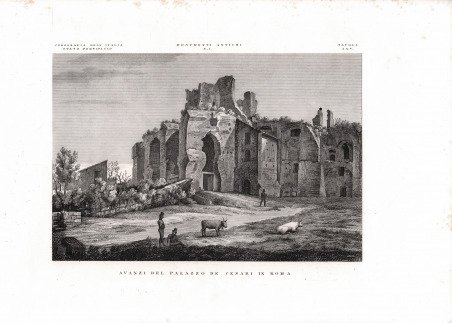 Avanzi del Palazzo de Cesari in Roma