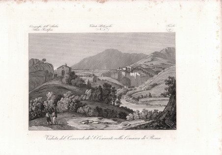 Veduta del Convento di S. Cosimato nella Comarca di Roma | Immagine Gallery 1