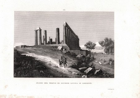 Avanzi del Tempio di Giunone Lucina in Girgenti