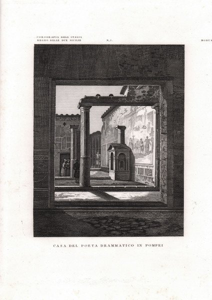 Casa del Poeta Drammatico in Pompei