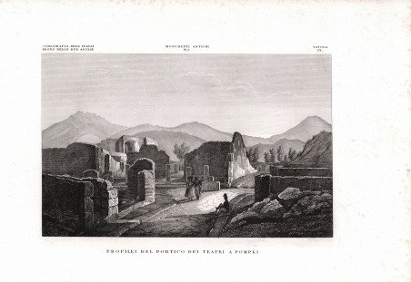 Propilei del Portico dei Teatri a Pompei