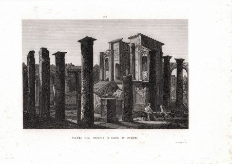 Avanzi del Tempio D'Iside in Pompei