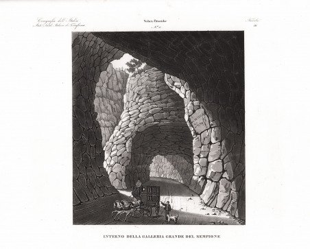 Interno della Galleria Grande del Sempione