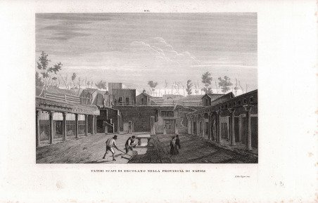 Ultimi Scavi di Ercolano nella Provincia di Napoli