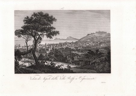 Veduta di Napoli dalla Villa Ruffo a Capodimonte