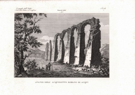 Avanzi dell'acquidotto romano di Acqui