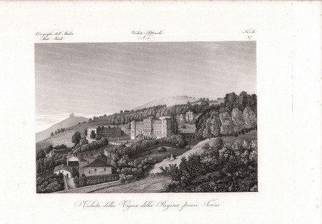 Veduta della Vigna della Regina presso Torino