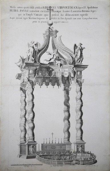 Molis aeneae, quam fusilli artificio URNABUS VIII PNT MAX .