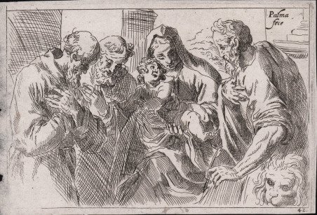 Vergine con bambino, San Giuseppe, San Francesco e San Girolamo