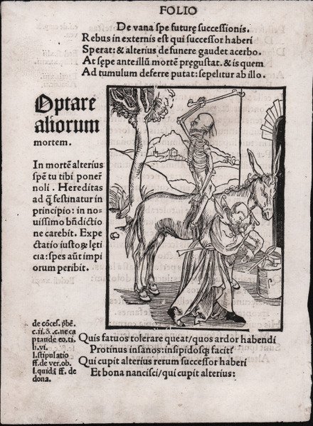 Optare aliorum mortem (Nave dei folli)