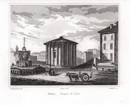 Roma. Tempio di Vesta