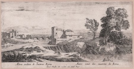 Altra veduta di Interno Roma / Autre veuë des environs …