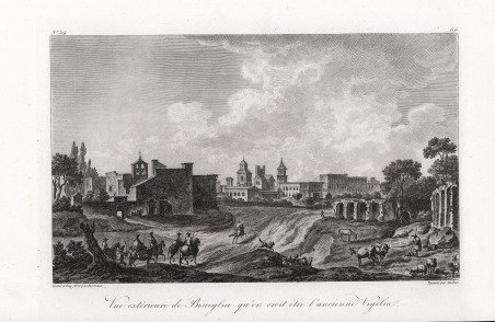 Vue extérieure de Bisceglia qu'on croit etre l'ancienne Vigilia