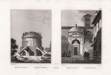 Sepolcro di Teodorico. / Tombeau de Théodoric. Ravenna. Sepolcro di …