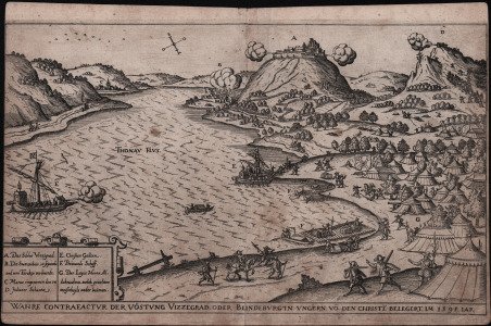 Wahre Contrafactur der Vostung Vizzegrad, oder Blindeburg in Ungern.